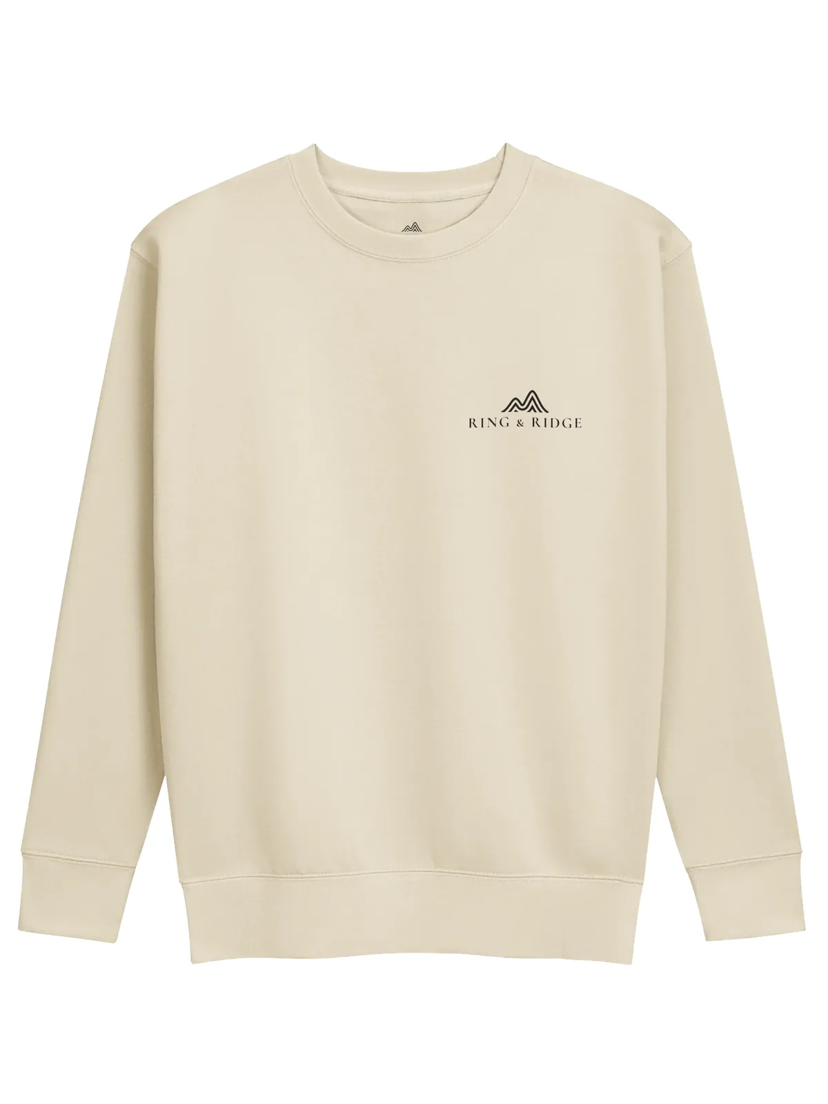 Canoe Sunset Crewneck in Bone.