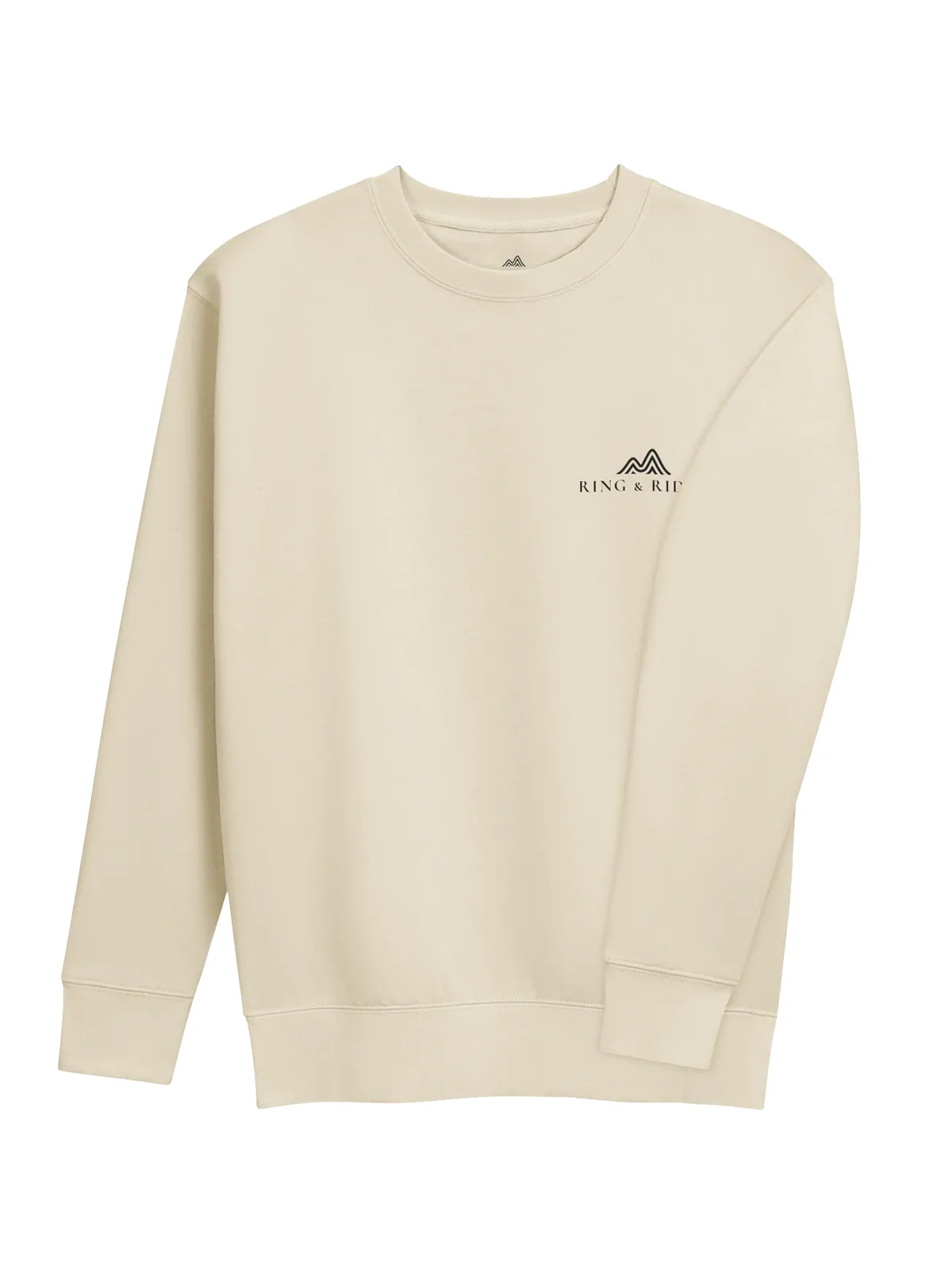 Canoe Sunset Crewneck in Bone.