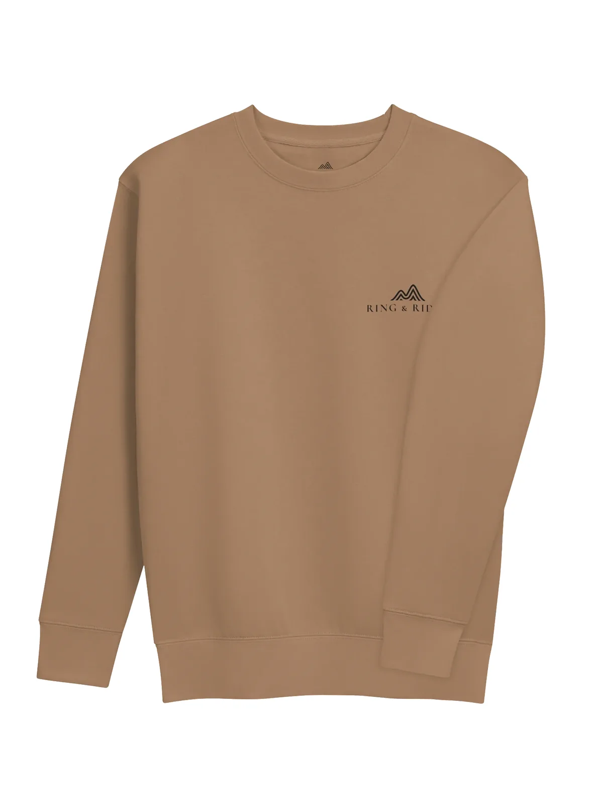 Canoe Sunset Crewneck in Latte.