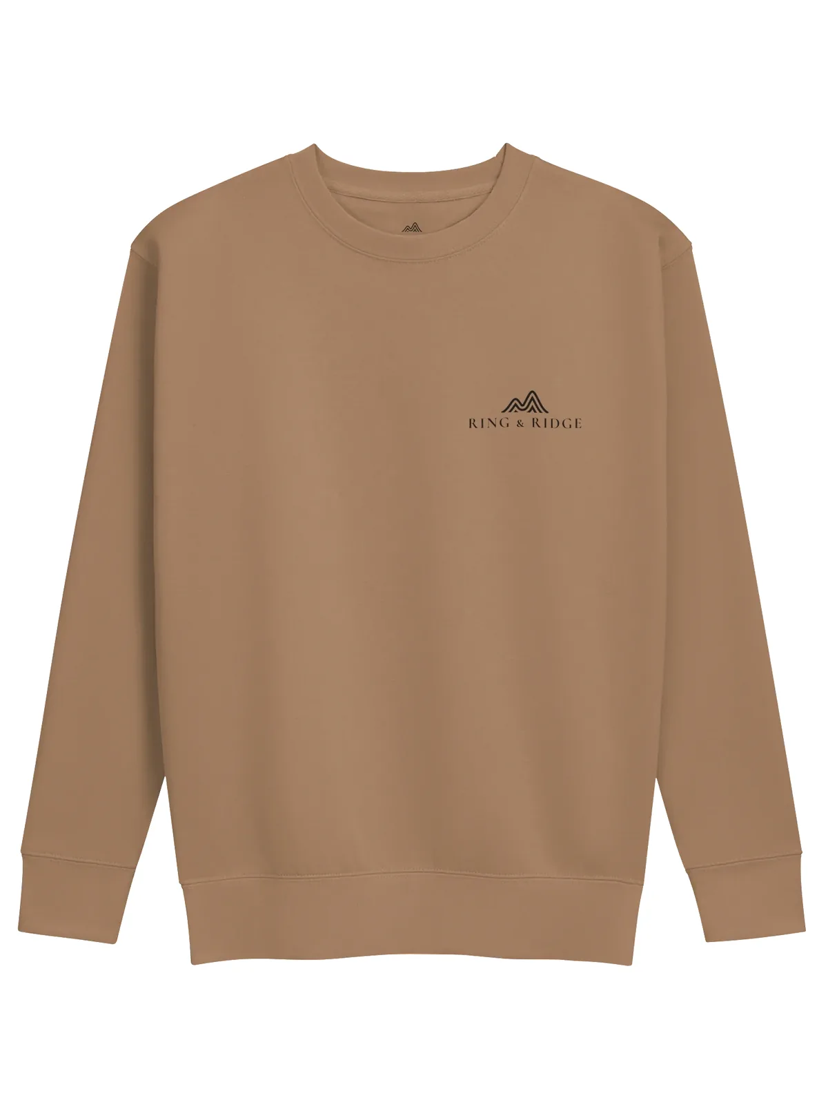 Canoe Sunset Crewneck in Latte.