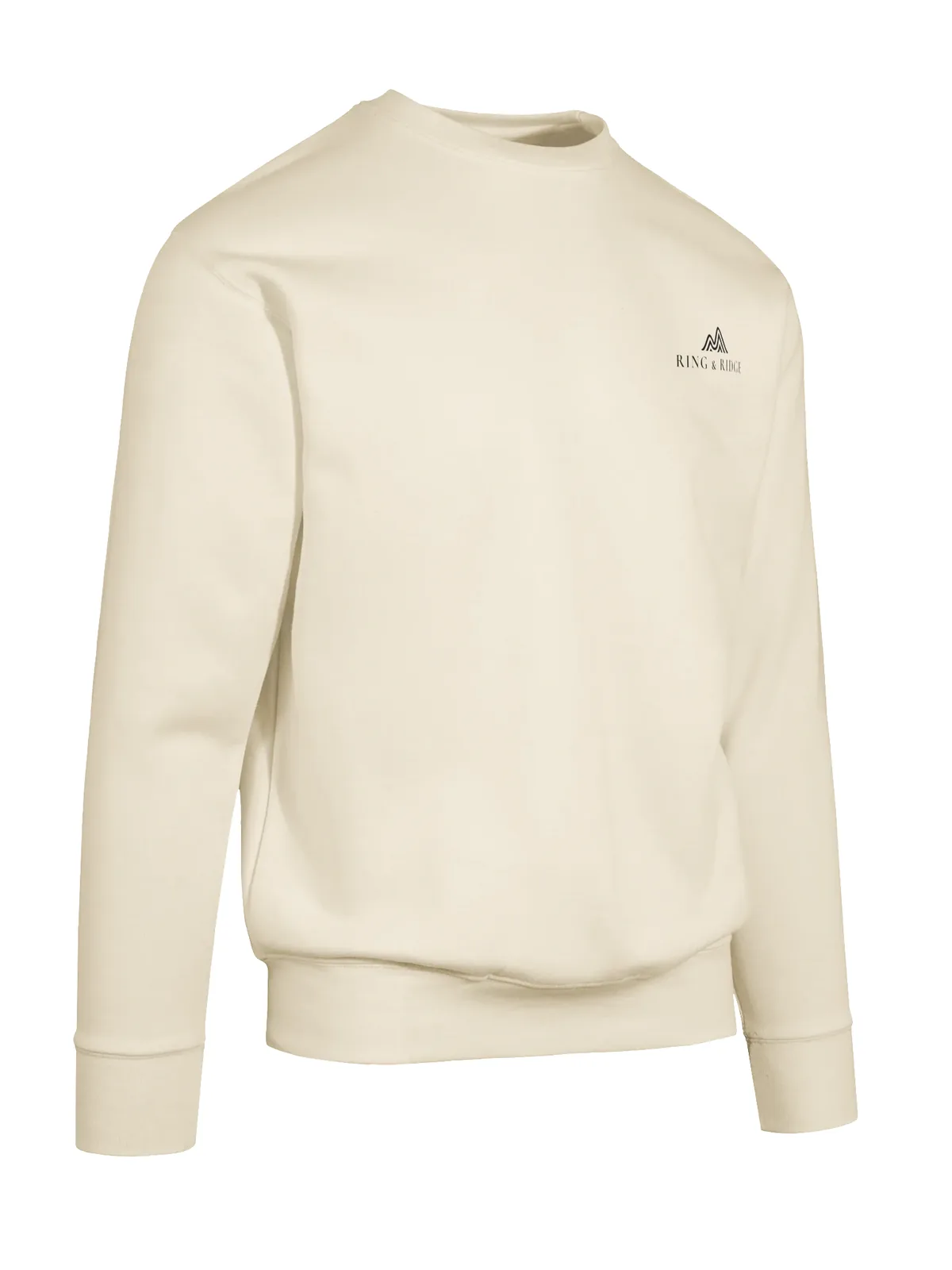 Lakeside Campfire Crewneck in Bone.