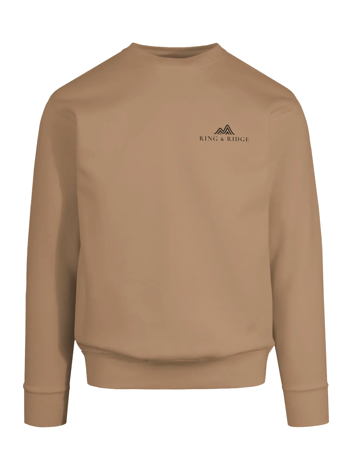 Lakeside Campfire Crewneck in Latte.