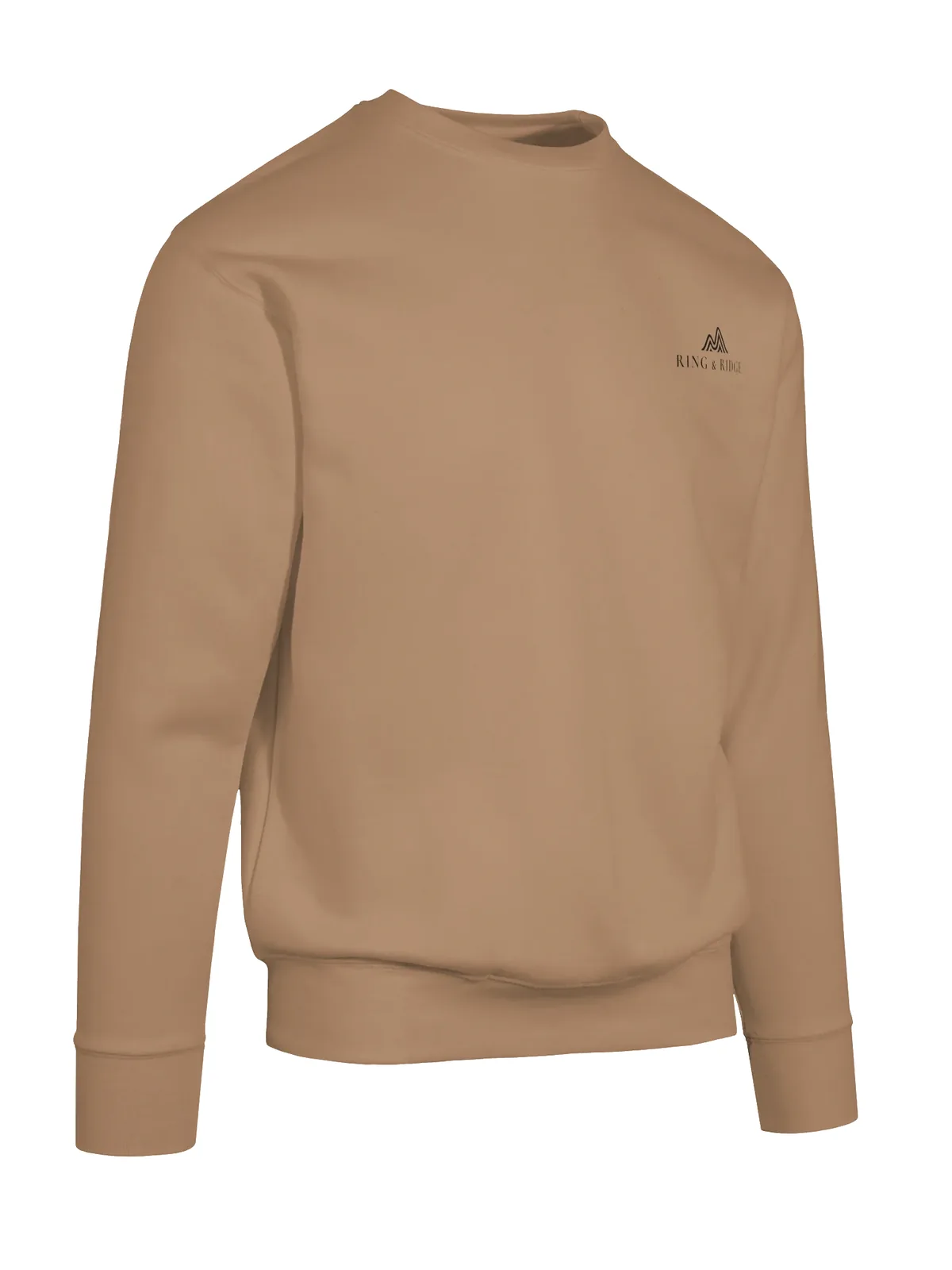 Lakeside Campfire Crewneck in Latte.