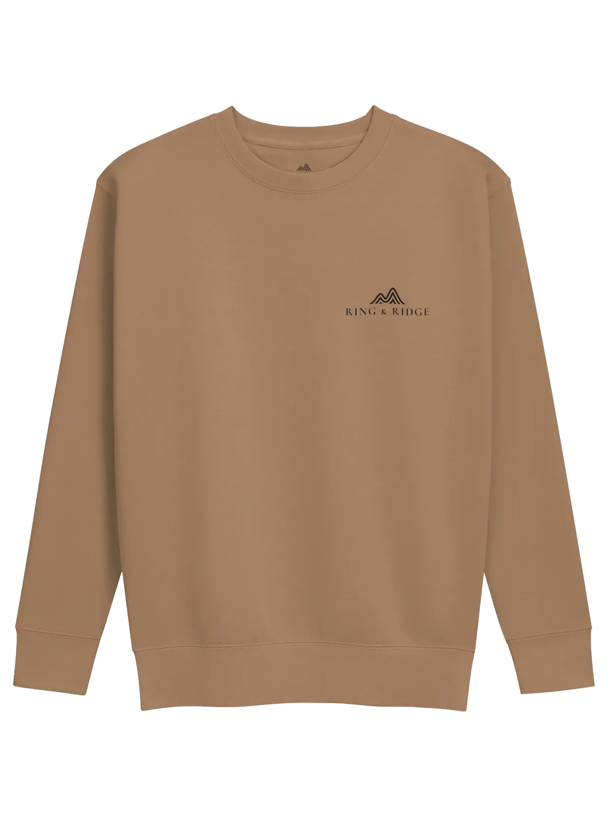 Lakeside Campfire Crewneck in Latte.