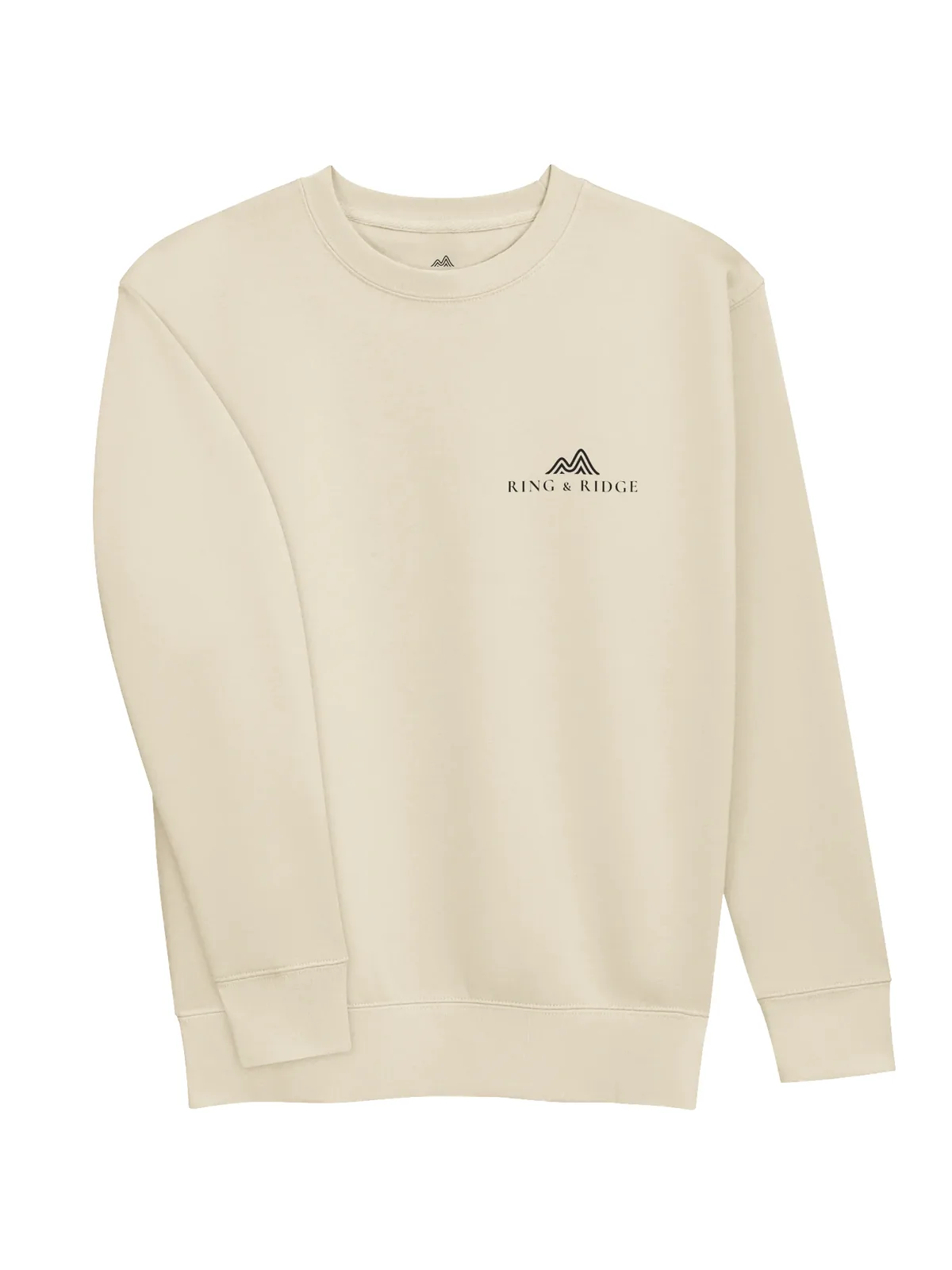 Loon at Night Crewneck in Bone.