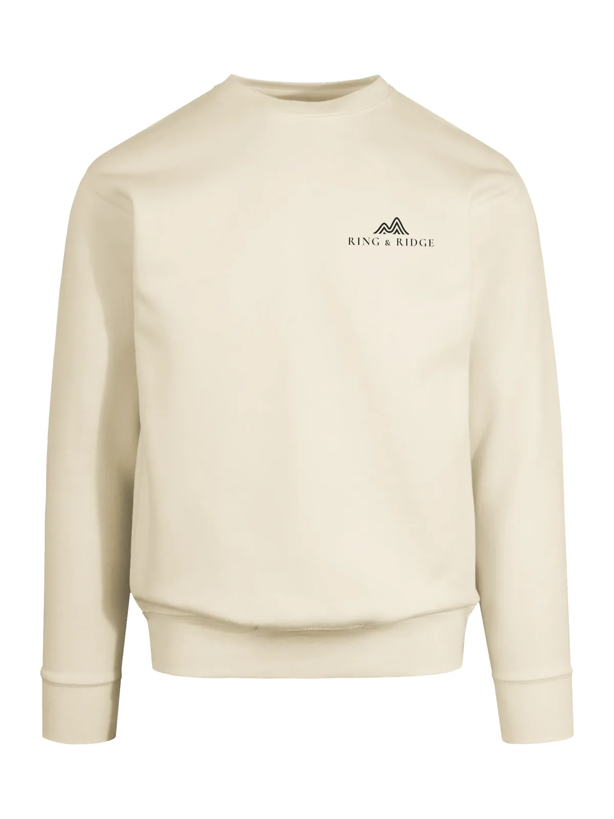 Loon at Night Crewneck in Bone.