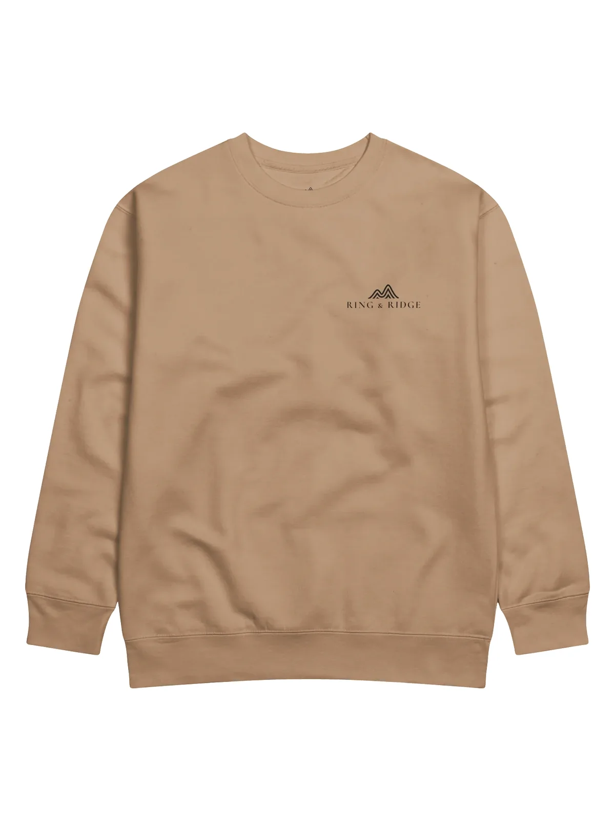 Loon at Night Crewneck in Latte.