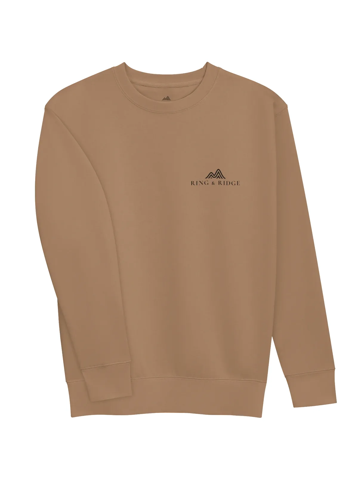 Loon at Night Crewneck in Latte.