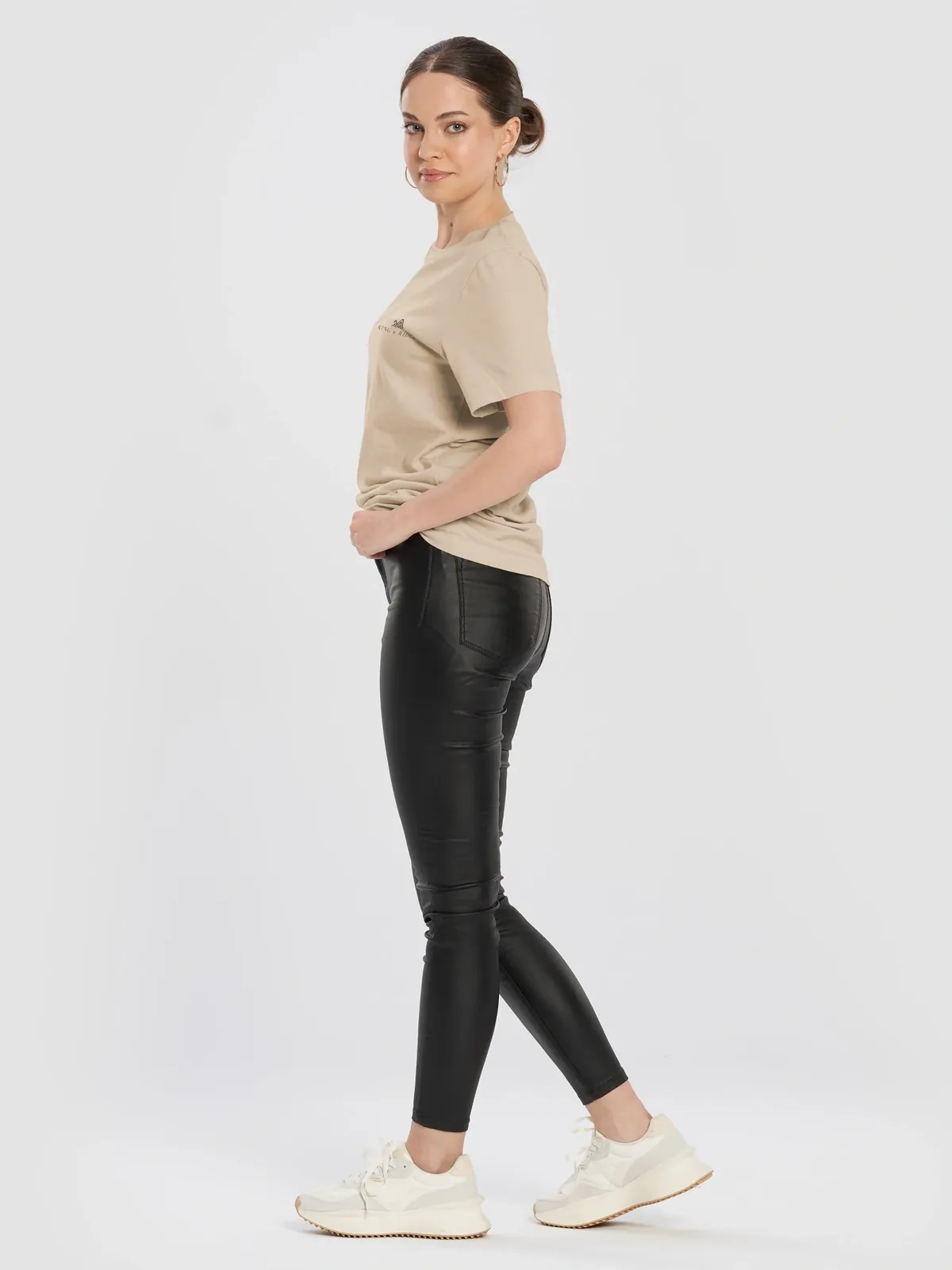 Loon at Night Tee in Soft Cream.