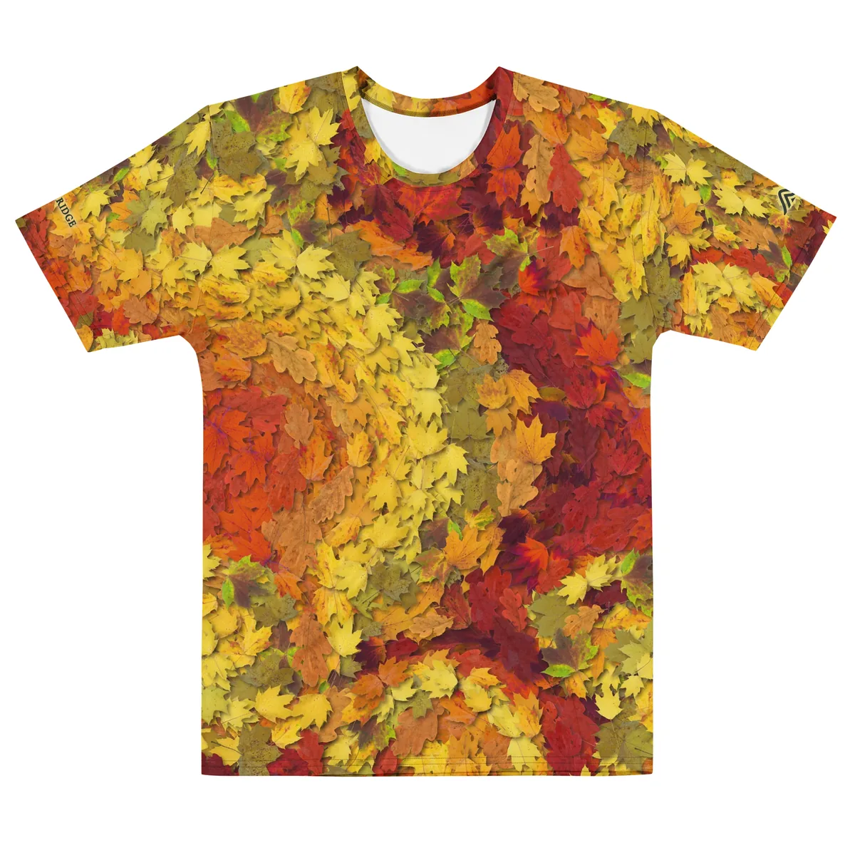 Ring & Ridge Fall Foliage Tee in White.